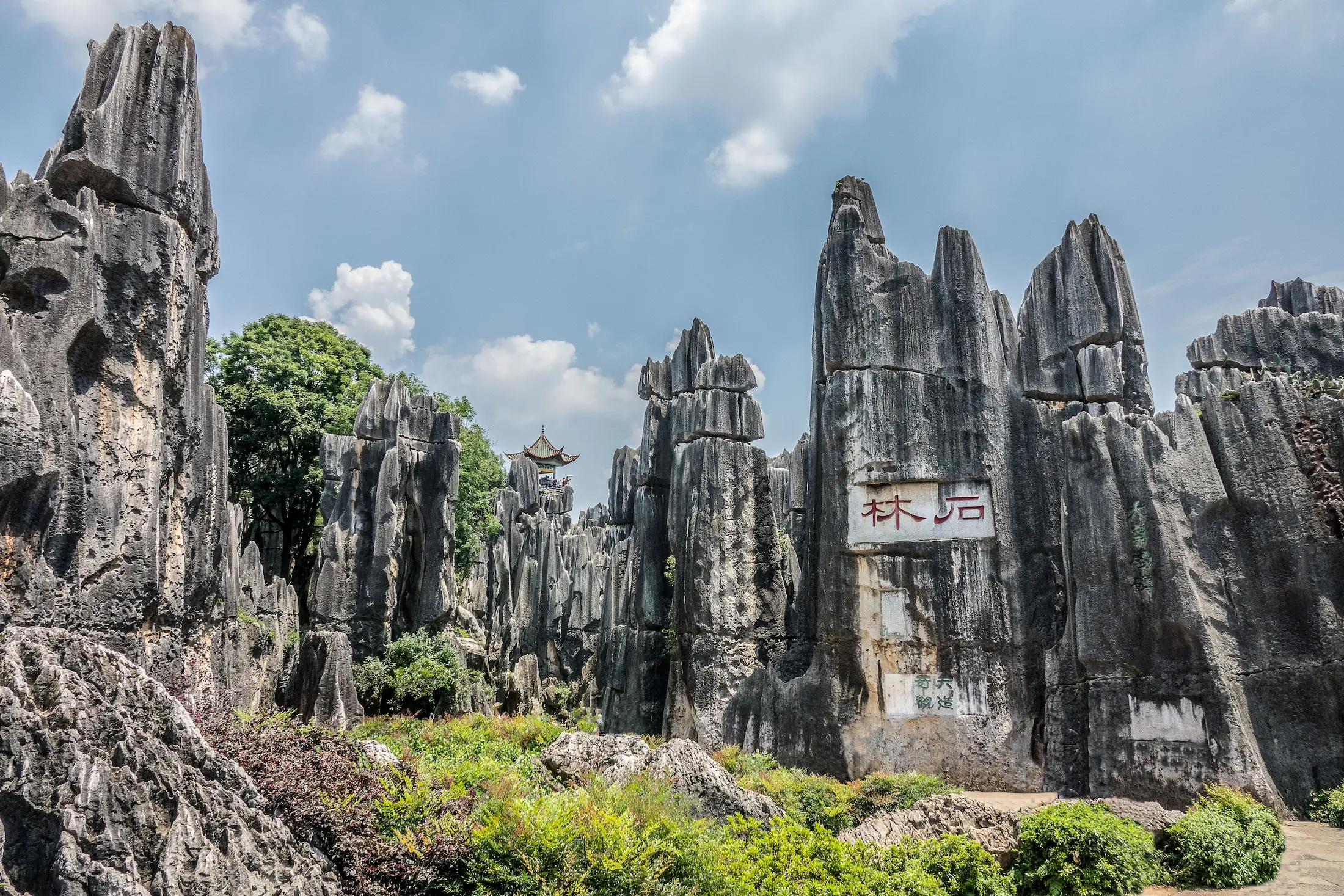 Imagen de la etapa: Kunming, el paisaje de piedra